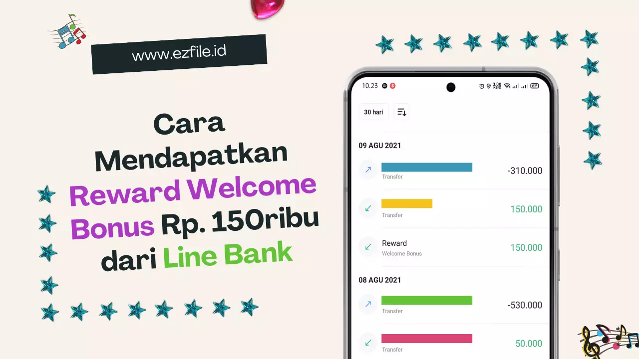 Promo Line Bank: Buka Rekening & Dapatkan Reward Welcome Bonus Rp. 150ribu